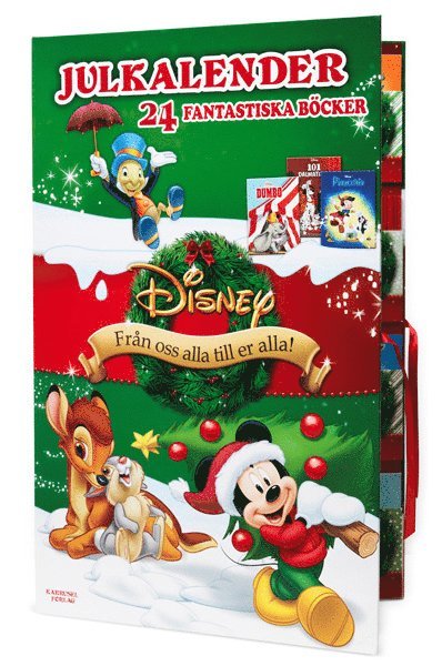 Disney julkalender - 24 fantastiska böcker - Andreas Eriksson - Books - Karrusel Forlag Cargo Int Aps - 9788793267992 - September 12, 2017