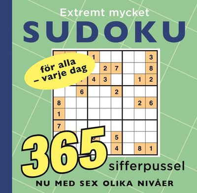 Cover for Bokförlaget Semic · Extremt mycket sudoku (Book) (2023)