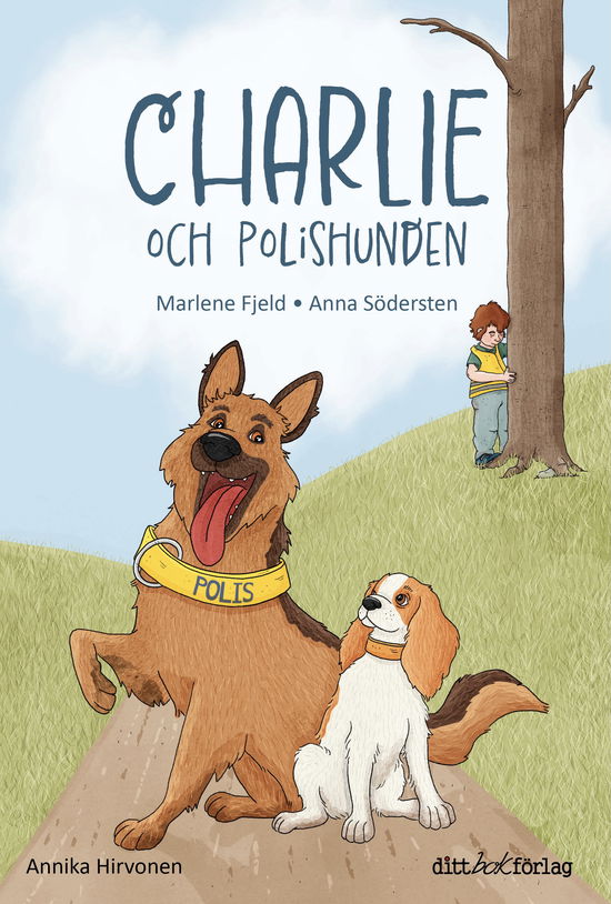 Cover for Marlene Fjeld · Charlie och polishunden (Gebundesens Buch) (2023)