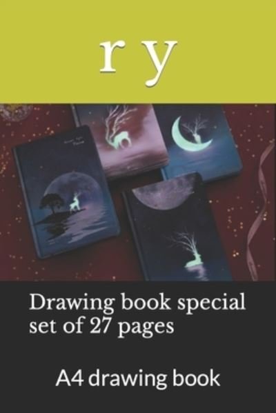 Cover for R I Y a · Drawing book special set of 27 pages: A4 drawing book (Pocketbok) (2022)