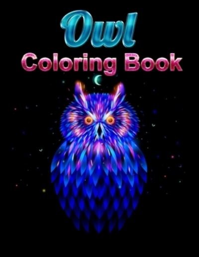 Cover for Masab Press House · Owl Coloring Book (Taschenbuch) (2020)