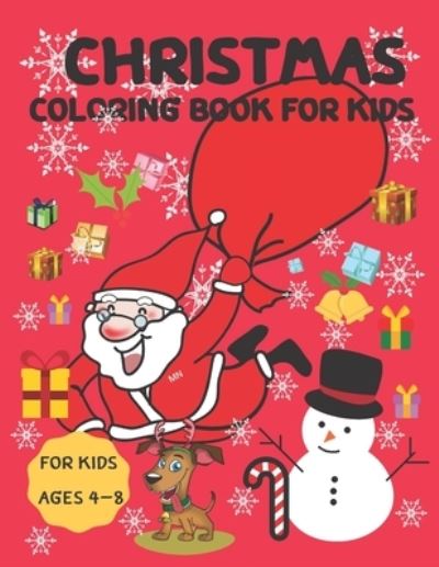 Cover for Manlika Design · Christmas Coloring Book for Kids (Paperback Book) (2020)