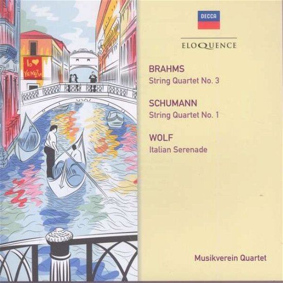 Cover for Musikverein Quartet · Brahms String Quarte (CD) (2015)
