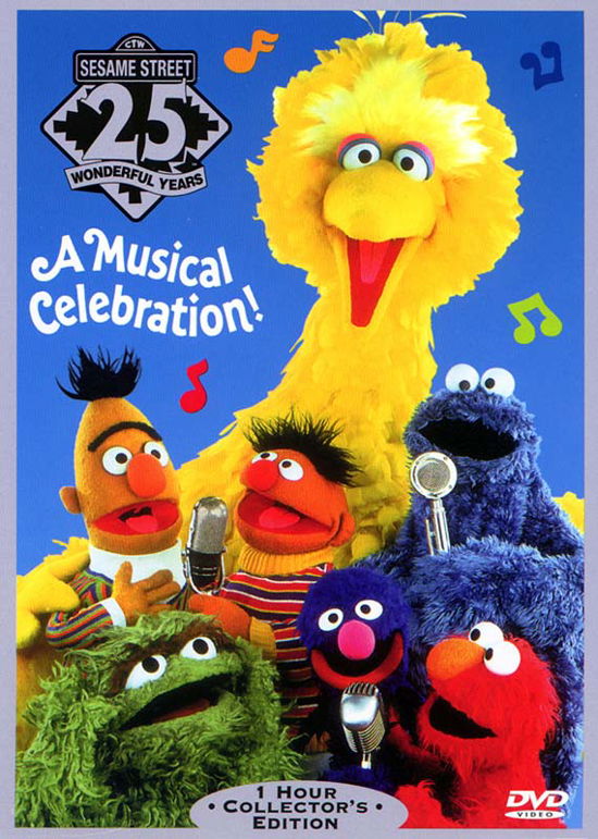 Cover for DVD · Sesame Street: Sesame Street’s 25th Birthday: a Musical Celebration! (DVD) (1997)