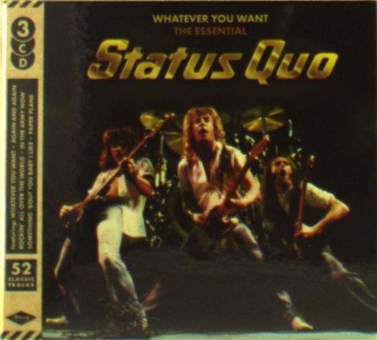 Cover for Status Quo · Whatever You Want - The Essential Status Quo (CD) (2017)