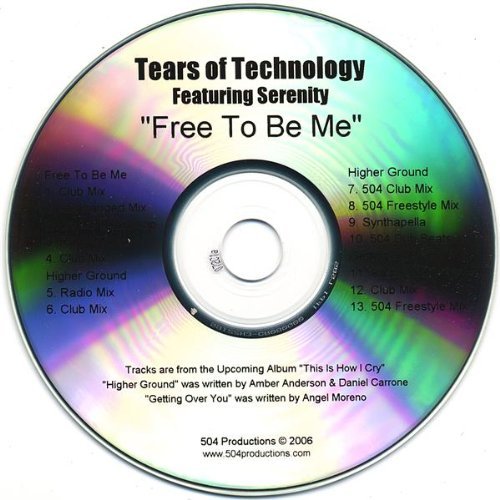 Cover for Tears of Technology · Free to Be Me EP (CD) (2006)