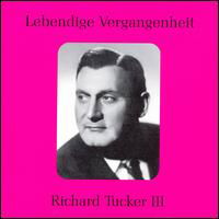 Legendary Voices 3 - Richard Tucker - Musikk - Preiser - 0717281896993 - 4. mars 2008