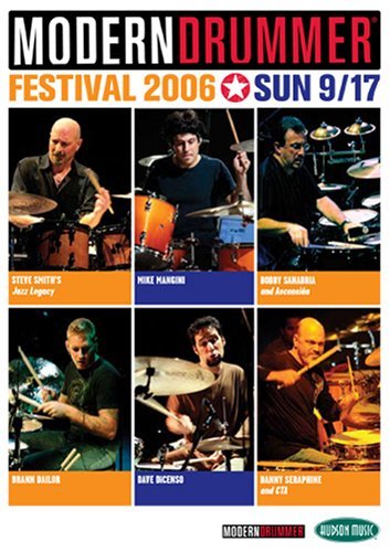 Modern Drummer Festival 2006: Sunday - Modern Drummer Festival 2006: Sunday - Elokuva - HAL LEONARD CORPORATION - 0884088159993 - tiistai 31. heinäkuuta 2007