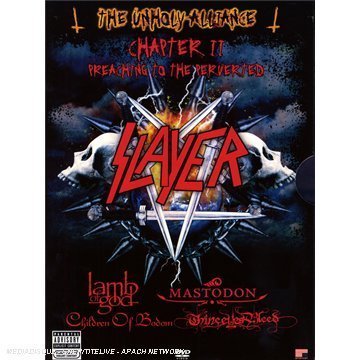 Cover for Slayer · The Unholy Alliance Tour: Preaching to the Perverted (DVD) [Limited edition] (2017)