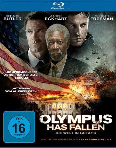 Cover for Olympus Has Fallen-die Welt in Gefahr BD (Blu-ray) (2013)