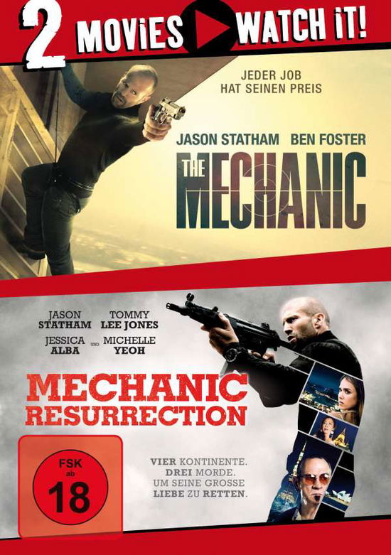 Cover for The Mechanic / Mechanic: Resurrection (DVD) (2017)