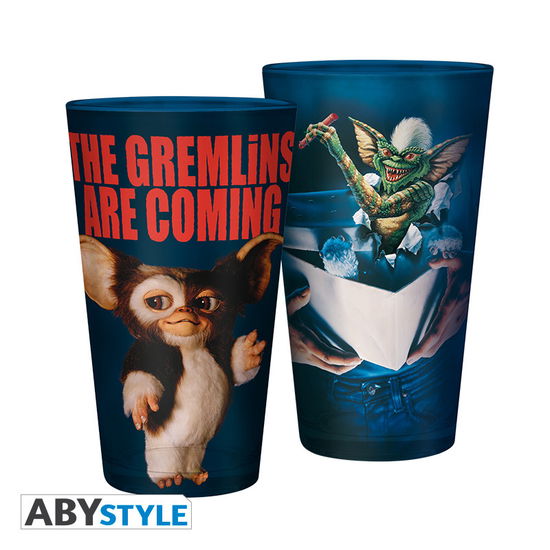 Gremlins - Large Glass - 400Ml -The Gremlins Are Coming - X2 - Abystyle - Merchandise - ABYstyle - 3665361041993 - 