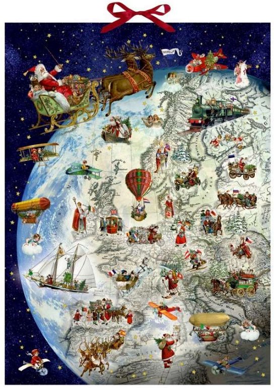 Cover for Der Dienstplan des Weihnachtsmanns (Book)