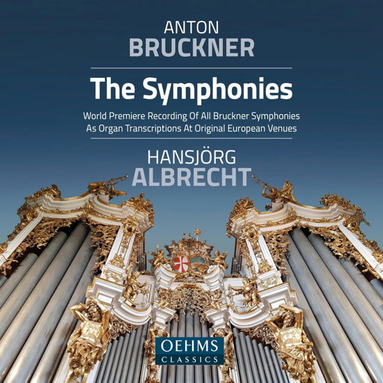 Cover for Hansjorg Albrecht · The Complete Bruckner Symphonies (Organ Transcriptions) (CD) (2024)