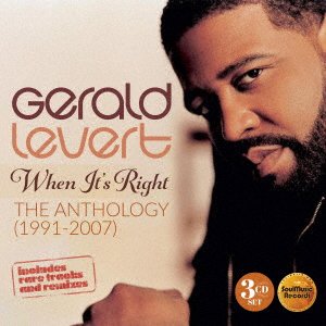 Cover for Gerald Levert · When It's Right (CD) [Japan Import edition] (2023)