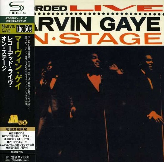 Cover for Marvin Gaye · Recorded Live On Stage (CD) (2011)