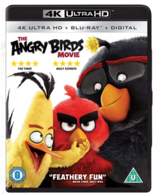 The Angry Birds Movie - The Angry Birds Movie (4k Blu- - Filmy - Sony Pictures - 5050630606993 - 17 października 2016
