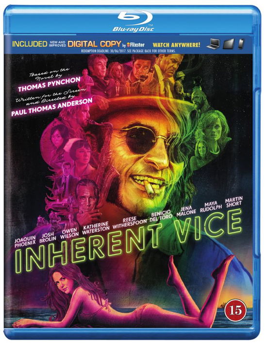 Cover for Paul Thomas Anderson · Inherent Vice (Blu-Ray) (2015)