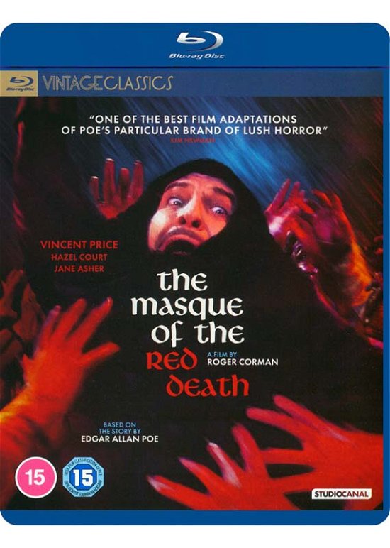 Cover for Masque of the Red Death BD · Masque Of The Red Death (Blu-ray) (2021)