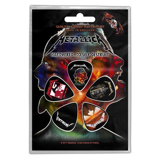 Metallica Plectrum Pack: Hardwired to self-destruct - Metallica - Fanituote -  - 5055339779993 - 