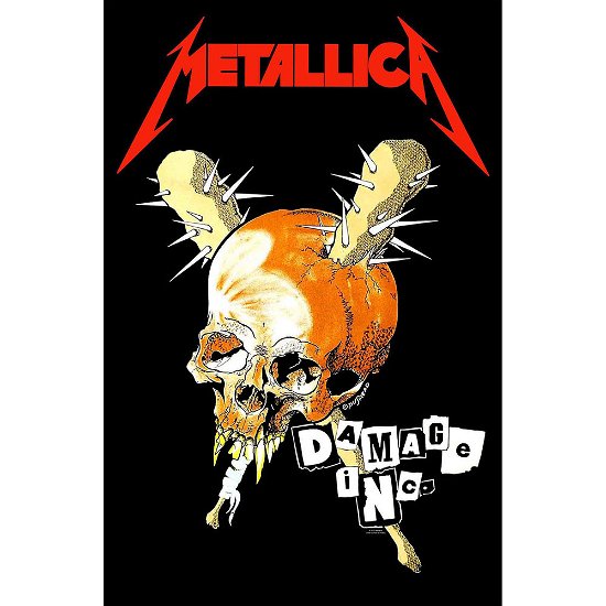 Cover for Metallica · Metallica Textile Poster: Damage Inc. (Plakat)