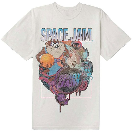 Cover for Space Jam · Space Jam Unisex T-Shirt: Space Jam 2: Ready 2 Jam (T-shirt) [size XXL] [White - Unisex edition]