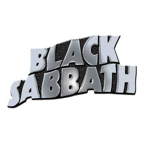 Black Sabbath Pin Badge: Wavy Logo - Black Sabbath - Fanituote -  - 5056737211993 - 