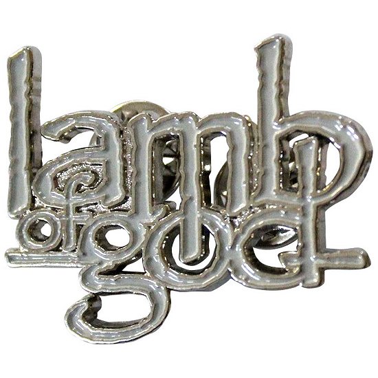 Lamb Of God  Pin Badge: Logo - Lamb Of God - Gadżety -  - 5056737237993 - 