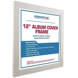 Album Cover Frame - White Wood -  - Produtos - POP ART UK - 5057587420993 - 