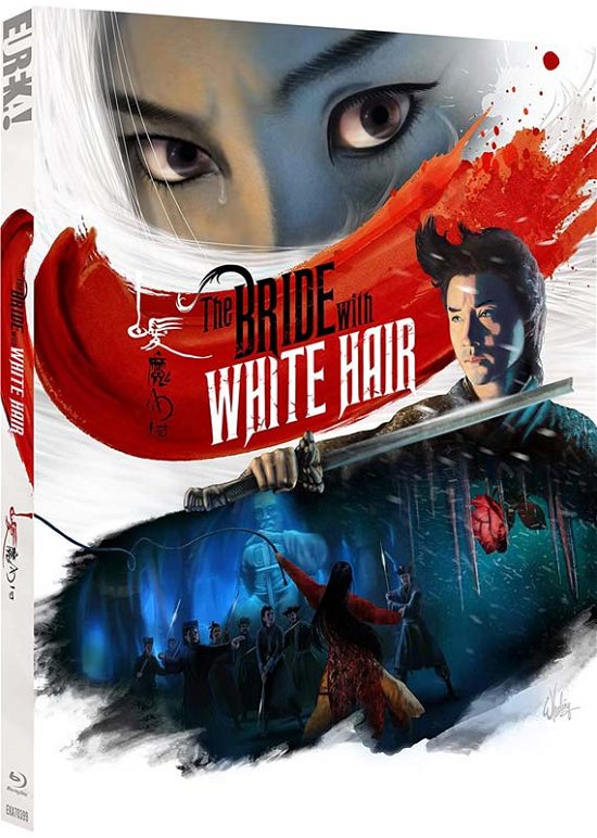 Cover for THE BRIDE WITH WHITE HAIR Eureka Classics Bluray · Bride With White Hair (Blu-ray) [Limited edition] (2020)