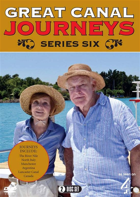 Cover for Great Canal Journeys Series Six · Great Canal Journeys Series 6 (DVD) (2019)