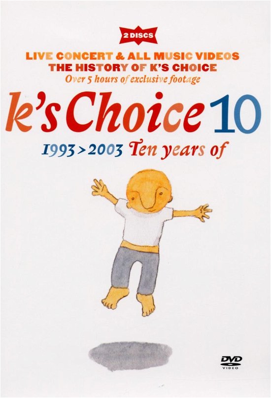 Cover for K's Choice · 10 -best Of- (DVD) [Best of edition] (2005)