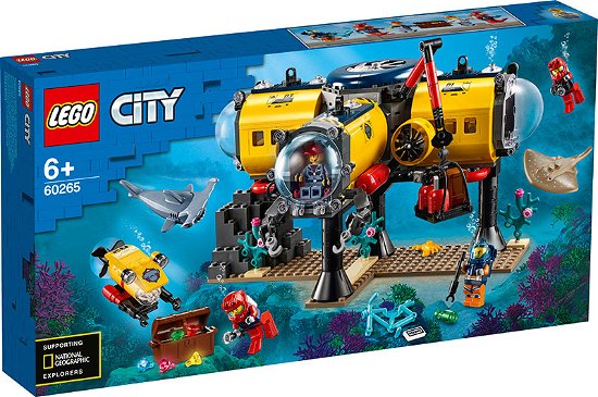 Cover for Lego · Oceaan Onderzoeksbasis Lego (60265) (Legetøj) (2021)