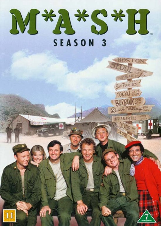 Cover for M*a*s*h · M.a.s.h. - Season  3 (DVD) (2016)