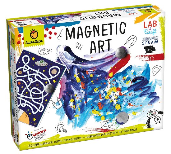 Cover for Ludattica: Lab &amp; Craft · Magnetic Art (MERCH)