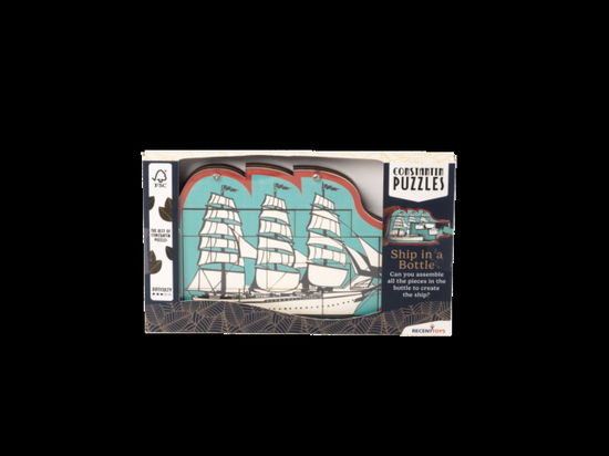 Ship in a Bottle Puzzle Game - - Jogo de tabuleiro - Recent Toys - 8717278850993 - 28 de março de 2024