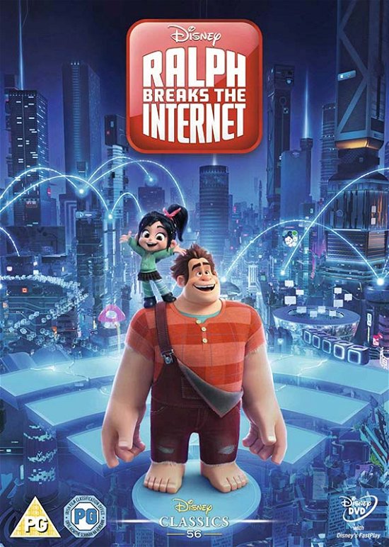 Cover for Ralph Breaks the Internet · Wreck It Ralph - Ralph Breaks The Internet (DVD) (2019)