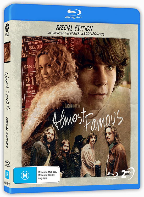 Cover for Almost Famous (Blu-ray) (2023)