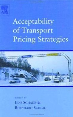 Cover for Acceptability of Transport Pricing Strategies (Hardcover Book) (2003)