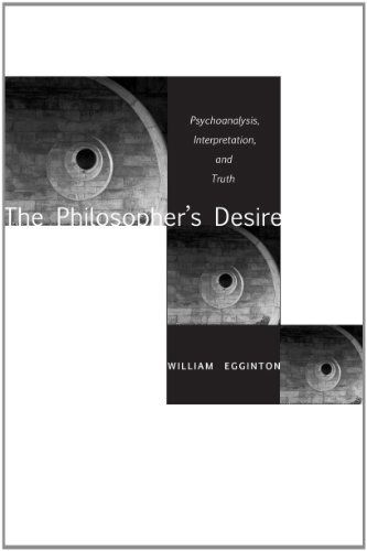 Cover for William Egginton · The Philosopher’s Desire: Psychoanalysis, Interpretation, and Truth (Hardcover Book) (2007)