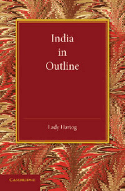 Cover for Lady Hartog · India in Outline (Paperback Book) (2014)