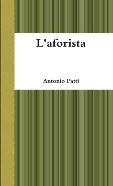 Cover for Antonio Patti · Aforista (Book) (2014)