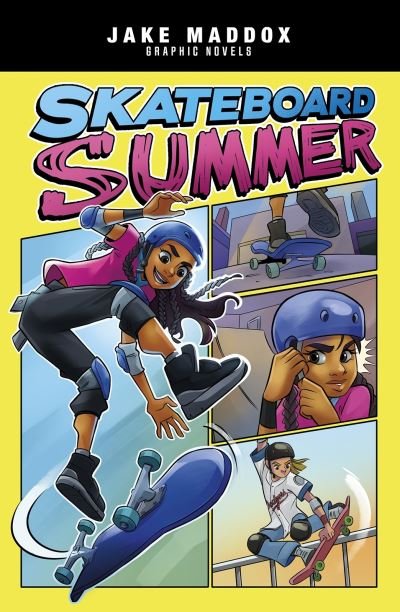 Cover for Jake Maddox · Skateboard Summer - Sport Stories Graphic Novels (Taschenbuch) (2021)