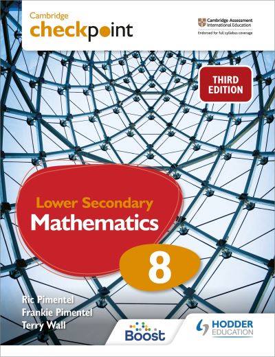 Cover for Frankie Pimentel · Cambridge Checkpoint Lower Secondary Mathematics Student's Book 8 (Paperback Book) (2021)