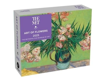 Cover for The Metropolitan Museum Of Art · Art of Flowers 2025 Day-to-Day Calendar (Kalender) (2024)