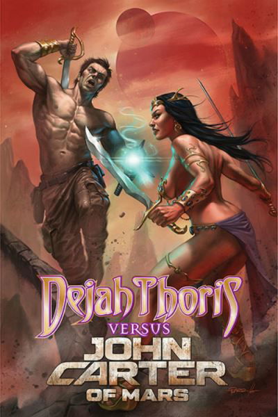 Cover for Dan Abnett · Dejah Thoris Vs John Carter (Paperback Bog) (2022)