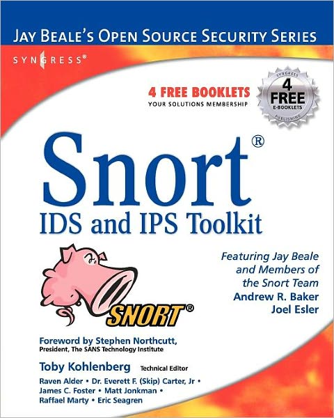 Cover for Caswell, Brian (Snort.org webmaster, USA) · Snort Intrusion Detection and Prevention Toolkit (Pocketbok) (2007)