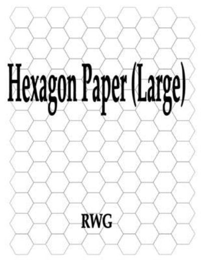 Hexagon Paper - Rwg - Książki - Revival Waves of Glory Ministries - 9781607968993 - 13 sierpnia 2019