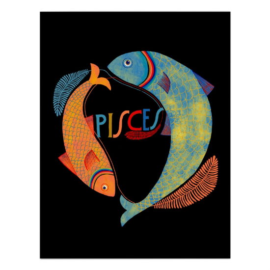 6-Pack Lisa Congdon for Em & Friends Pisces Card - Lisa Congdon - Other - Knock Knock - 9781642448993 - January 7, 2020