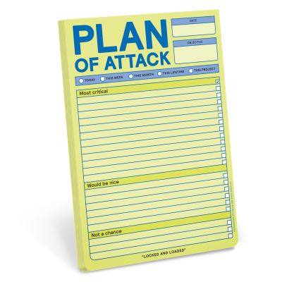 Cover for Knock Knock · Knock Knock Plan of Attack Classic Pad (Print) [Pastel edition] (2021)